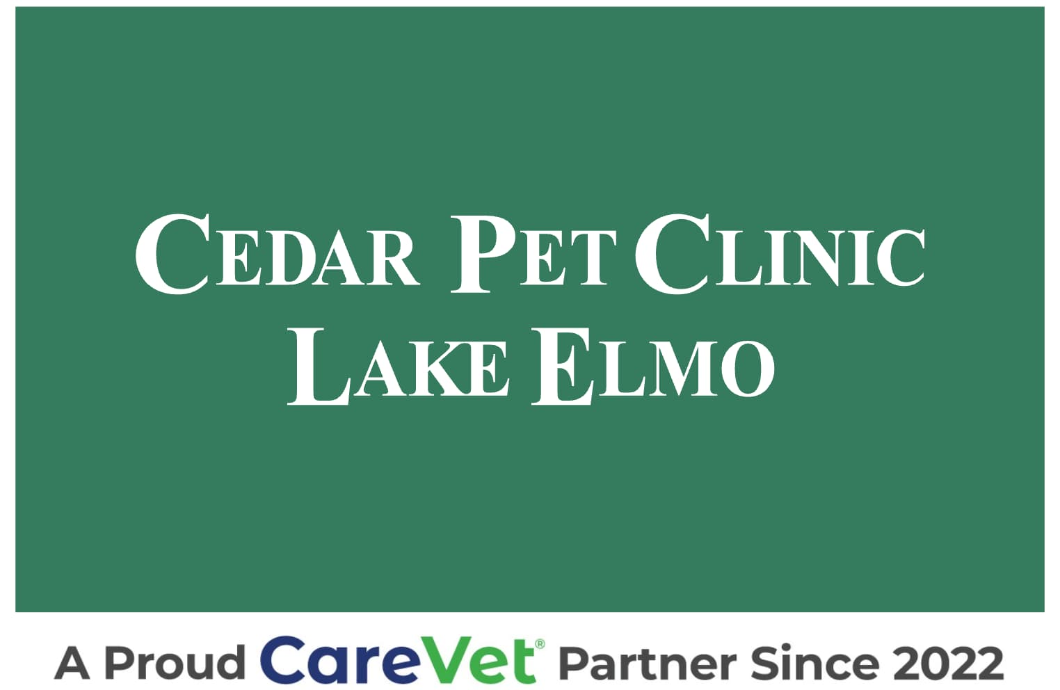 Cedar Pet Clinic Logo